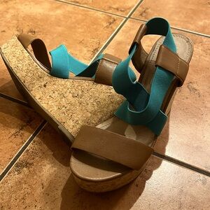 Steve Madden wedges size 6 great condition!